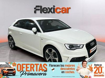 Usado Audi A3 Ambition 125 CV (91 kW) 2015 Blanco Utilitario