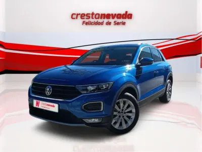 Usado VW T-Roc Advance 110 CV (80 kW) 2021 Azul SUV