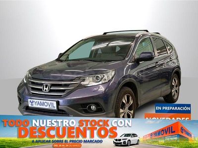 Usado Honda CR-V Luxury 150 CV (110 kW) 2014 Azul SUV