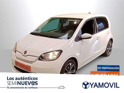 Usado Skoda Citigo-e IV Style 61 kW (83 CV) 2020 Blanco Utilitario