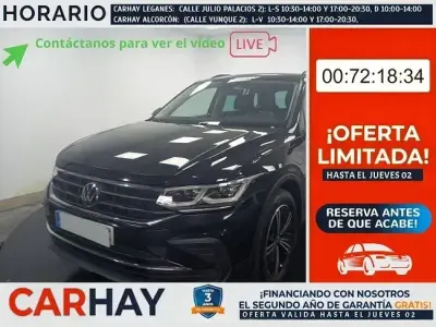 Usado VW Tiguan Life 245 CV (180 kW) 2022 Negro SUV