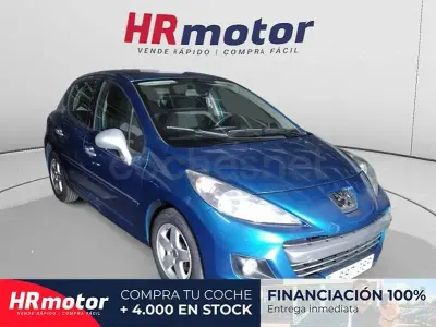 Usado Peugeot 207 Sport 95 CV (69 kW) 2009 Azul Berlina