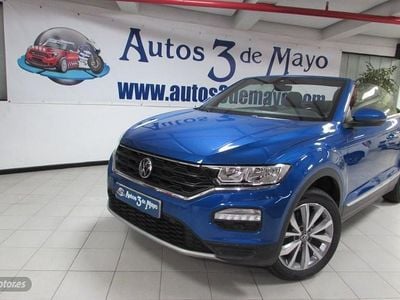 Usado VW T-Roc Cabriolet Style 110 CV (80 kW) 2021 Blanco Descapotable