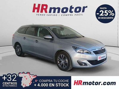 Usado Peugeot 308 Allure 132 CV (97 kW) 2017 Gris Utilitario