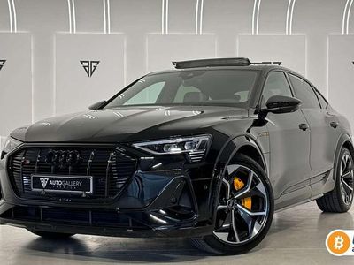 Usado Audi e-tron Sportback Ambiente 369 kW (503 CV) 2023 Negro SUV