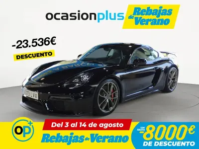 Usado Porsche Cayman GT4 420 CV (308 kW) 2022 Negro Coupe