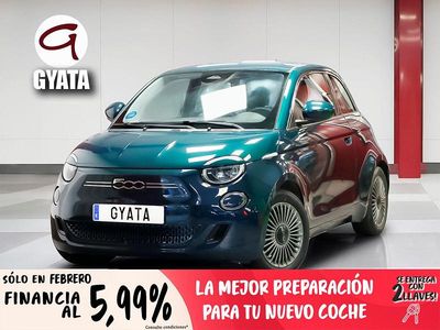 Usado Fiat 500e Business 86 kW (118 CV) 2021 Verde Utilitario