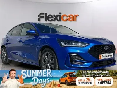 Usado Ford Focus ST-Line 125 CV (91 kW) 2023 Azul Berlina