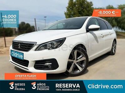 Usado Peugeot 308 SW Allure 130 CV (95 kW) 2018 Blanco Familiar