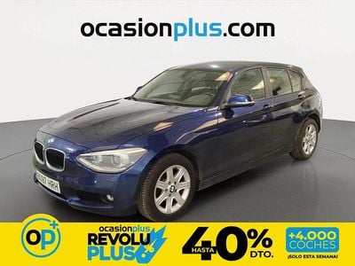 Usado BMW 114 95 CV (69 kW) 2013 Azul Utilitario