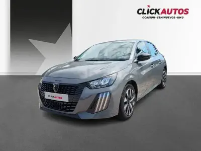 Usado Peugeot 208 Active 100 CV (73 kW) 2024 Gris / plata Utilitario