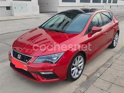 Usado Seat Leon FR 125 CV (91 kW) 2017 Rojo Berlina