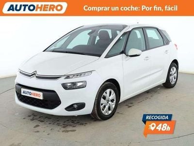 Usado Citroën C4 Seduction 114 CV (83 kW) 2014 Blanco Utilitario