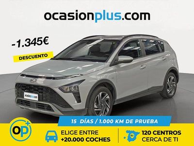 Usado Hyundai Bayon 100 CV (73 kW) 2022 Gris SUV