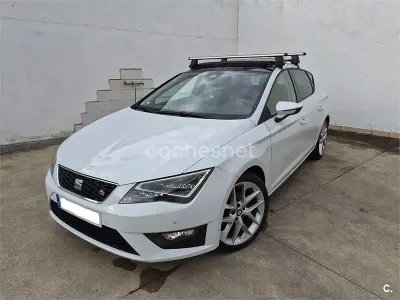 Usado Seat Leon FR 150 CV (110 kW) 2017 Blanco Berlina