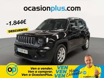 Usado Jeep Renegade Limited 129 CV (94 kW) 2024 Negro SUV