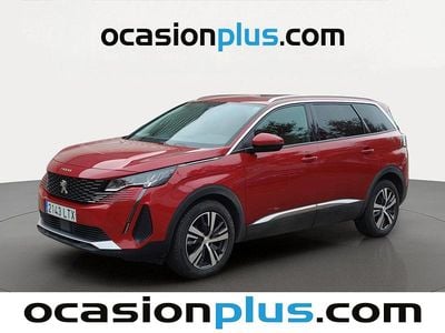 Usado Peugeot 5008 Allure 130 CV (95 kW) 2021 Rojo SUV