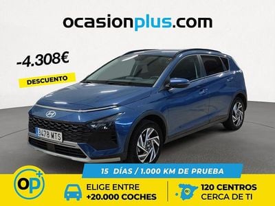 Azul Usado 2024 Hyundai Bayon SUV | 18.350 € (Precio justo)