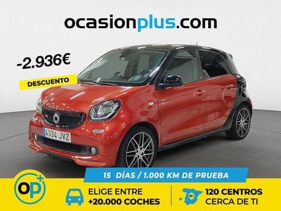 Usado Smart ForFour Brabus 109 CV (80 kW) 2017 Rojo Utilitario