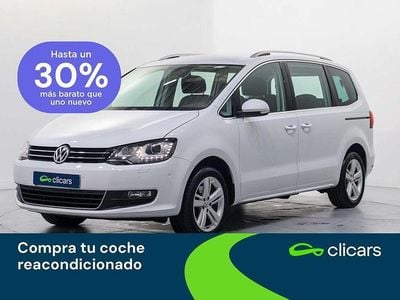 Usado VW Sharan Advance 184 CV (135 kW) 2017 Blanco Monovolumen