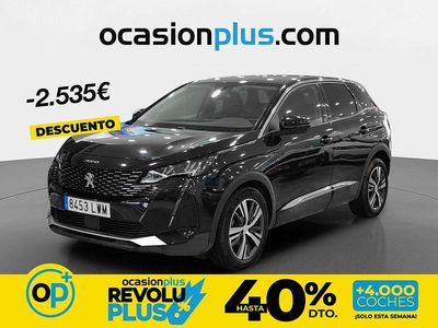 Usado Peugeot 3008 Allure 130 CV (95 kW) 2022 Negro SUV