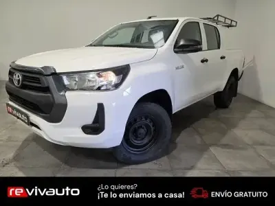 Usado Toyota HiLux 150 CV (110 kW) 2021 Blanco Pickup/Camioneta