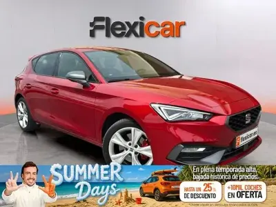 Usado Seat Leon FR 204 CV (150 kW) 2023 Rojo