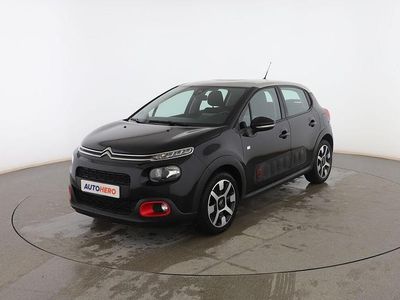 Usado Citroën C3 PureTech 82 CV (60 kW) 2018 Negro Utilitario