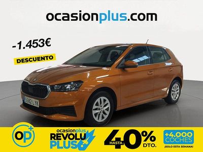 Usado Skoda Fabia 80 CV (58 kW) 2022 Naranja Utilitario