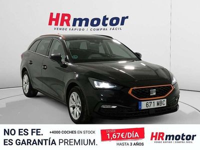 Usado Seat Leon Style 117 CV (86 kW) 2022 Negro Familiar