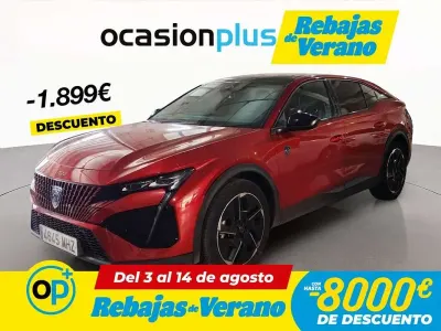 Usado Peugeot 408 GT 131 CV (96 kW) 2023 Rojo SUV