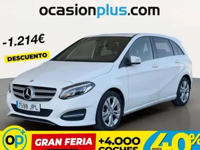 Usado Mercedes B200 136 CV (100 kW) 2016 Blanco Utilitario