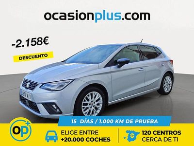 Usado Seat Ibiza FR 110 CV (80 kW) 2023 Gris / plata Berlina