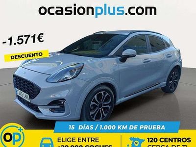 Gris Usado 2021 Ford Puma ST-Line SUV | 15.719 € (Caro)