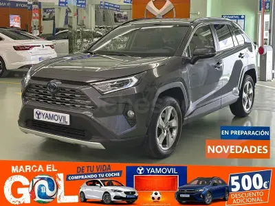 Usado Toyota RAV4 Hybrid Luxury 222 CV (163 kW) 2020 Gris / plata SUV