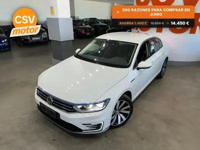 Usado VW Passat GTE 218 CV (160 kW) 2017 Blanco Utilitario