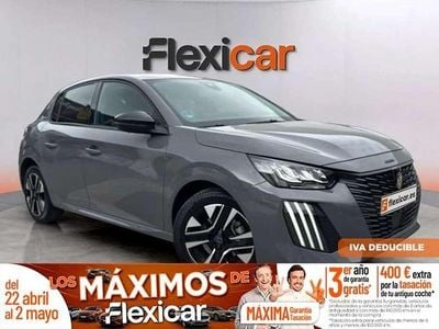 Usado Peugeot 208 Allure 101 CV (74 kW) 2025 Gris Utilitario