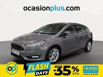 Usado Ford Focus Trend+ 125 CV (91 kW) 2015 Marrón Utilitario