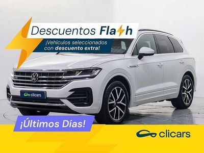 Blanco Usado 2020 VW Touareg R-line SUV | 43.790 € (Precio justo)
