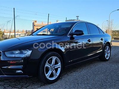 Usado Audi A4 120 CV (88 kW) 2012 Negro Berlina