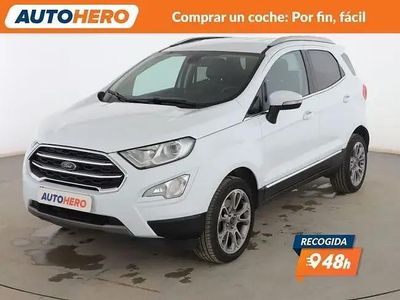 Brugt Ford Ecosport Titanium 140 HK (102 kW) 2018 Hvid SUV