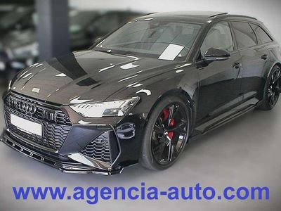 Usado Audi RS6 Exclusive 600 CV (441 kW) 2021 Negro Familiar