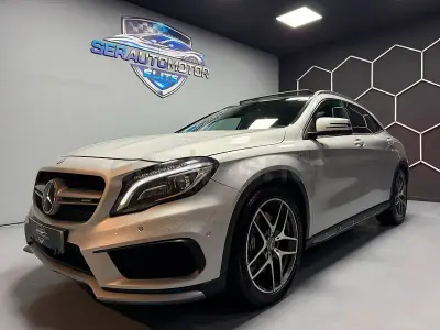 Usado Mercedes GLA45 AMG AMG 360 CV (264 kW) 2015 Gris / plata SUV