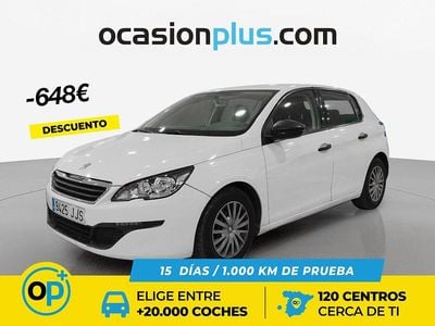 Blanco Usado 2015 Peugeot 308 Access Utilitario | 8102 € (Precio justo)