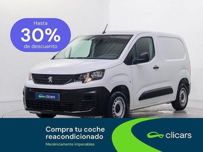 Usado Peugeot Partner S 75 CV (55 kW) 2021 Blanco Monovolumen