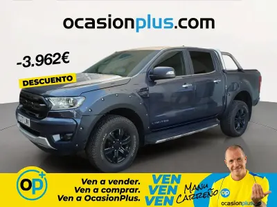 Usado Ford Ranger Limited 170 CV (125 kW) 2022 Gris Pickup/Camioneta