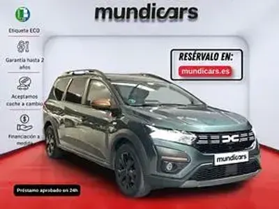 Usado Dacia Jogger Extreme 101 CV (74 kW) 2023 Verde Monovolumen