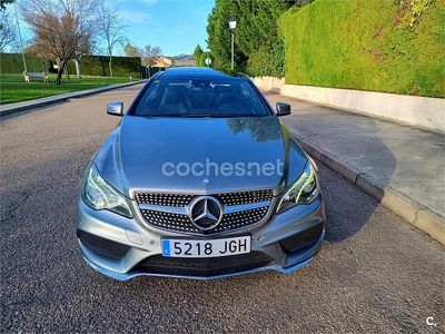 Usado Mercedes E220 170 CV (125 kW) 2015 Gris / plata Coupe