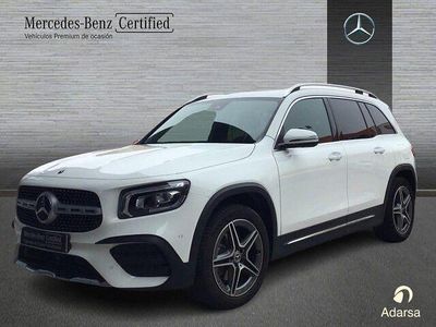 Usado Mercedes GLB200 AMG line 150 CV (110 kW) 2022 Blanco SUV
