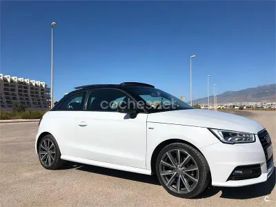 Usado Audi A1 S-Line 116 CV (85 kW) 2015 Blanco Utilitario